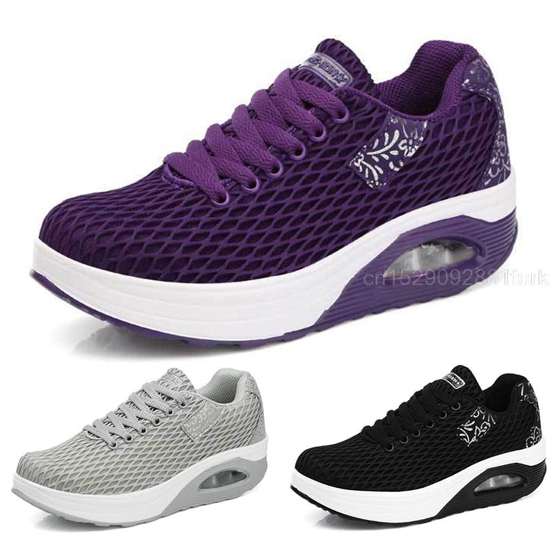 Swing Breathable Slimming Fitness Shoes