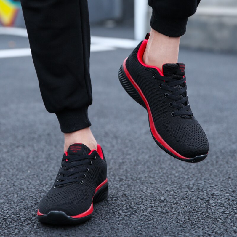 men's and women's breathable sports running shoes