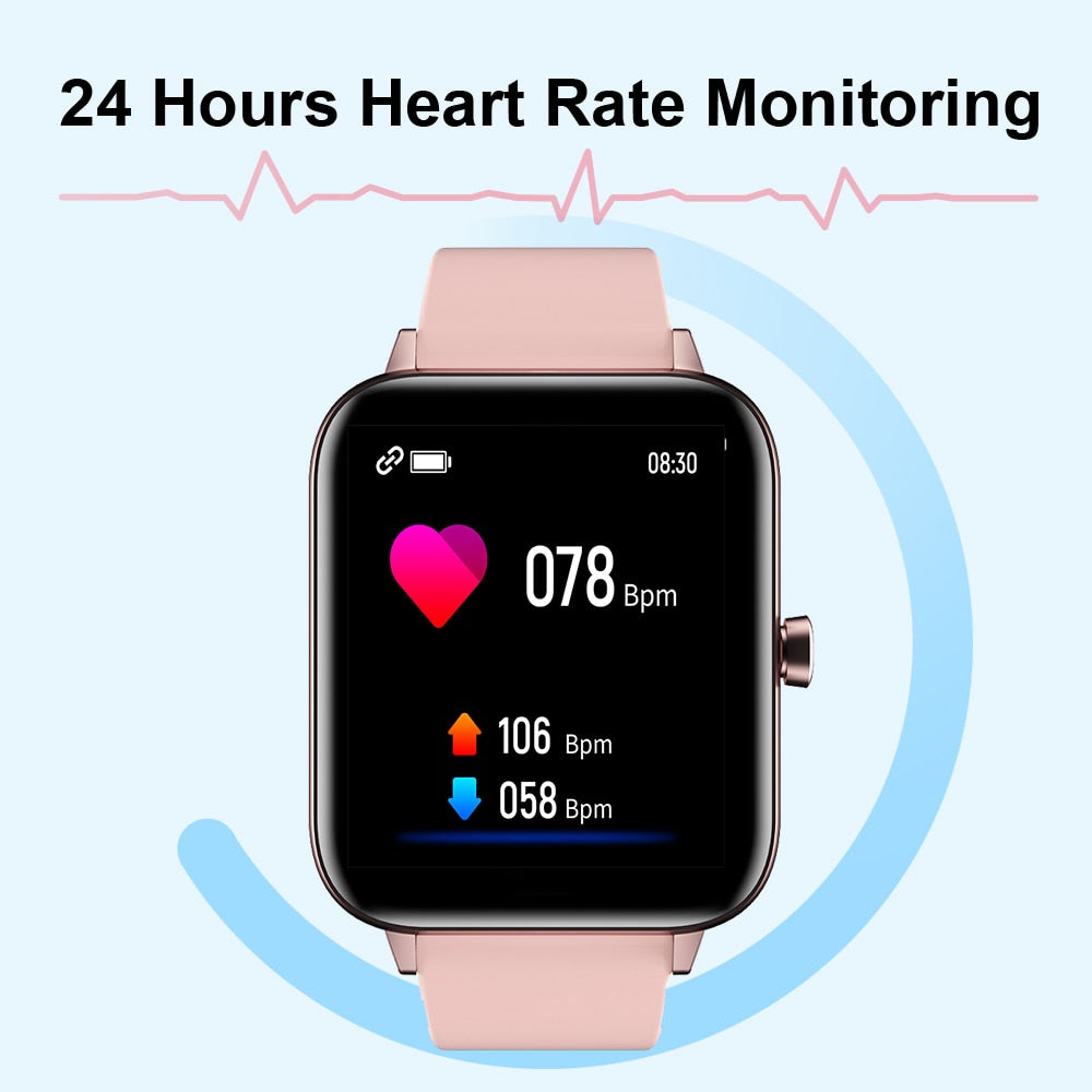 Waterproof Heart Rate Fitness Smart Watch