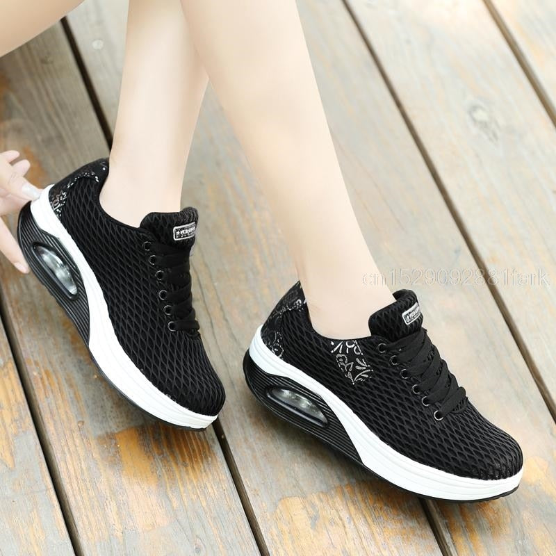 Swing Breathable Slimming Fitness Shoes