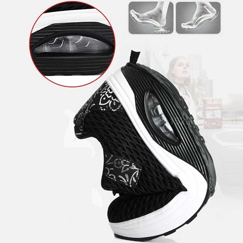 Swing Breathable Slimming Fitness Shoes