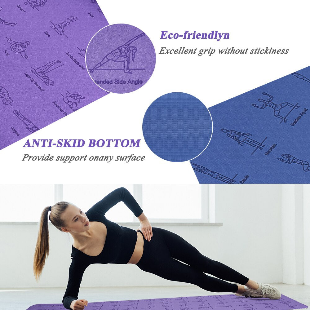 Anti-slip Fitness Outdoor Gymnastics Mat