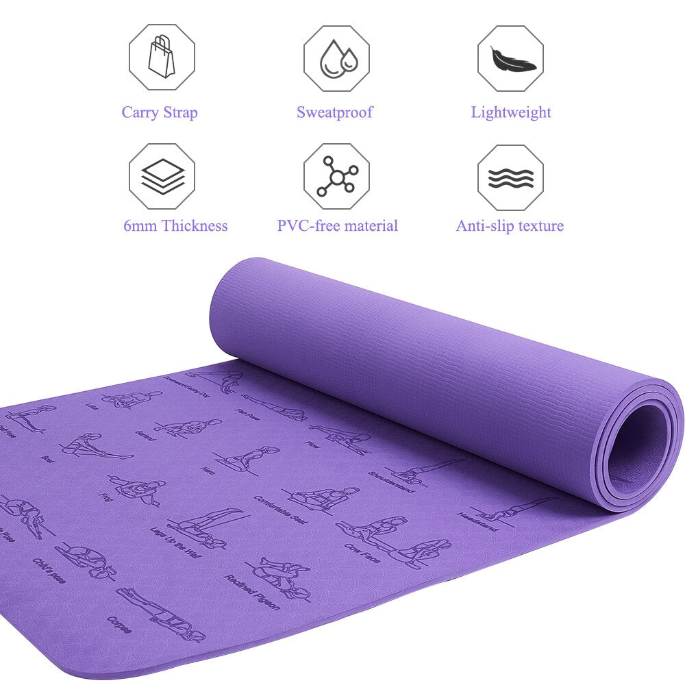 Anti-slip Fitness Outdoor Gymnastics Mat