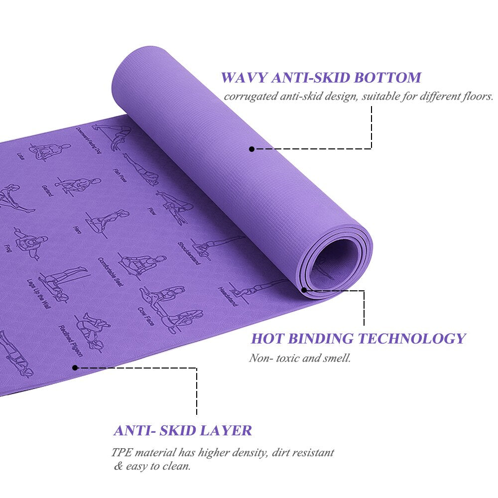 Anti-slip Fitness Outdoor Gymnastics Mat