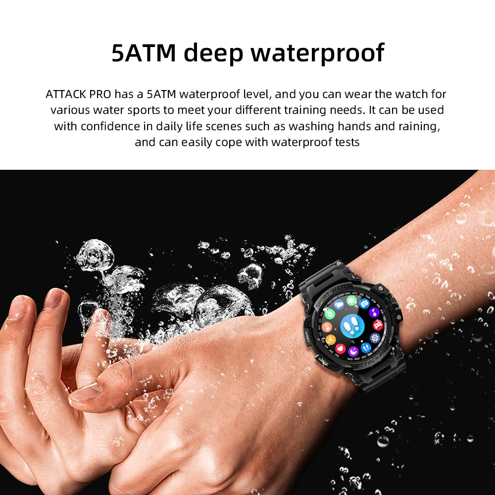 Sport Smart Watch Fitness Tracker Waterproof