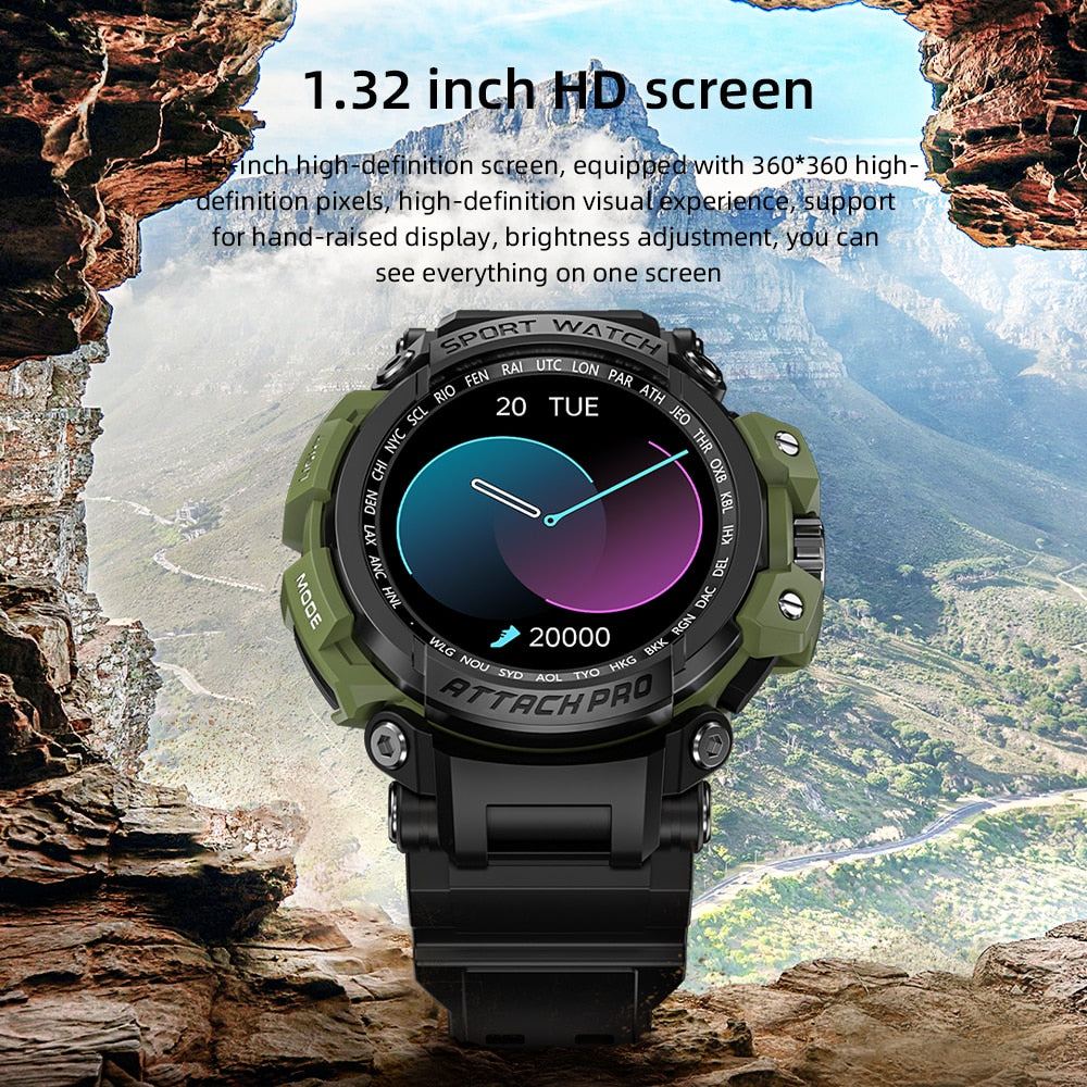 Sport Smart Watch Fitness Tracker Waterproof