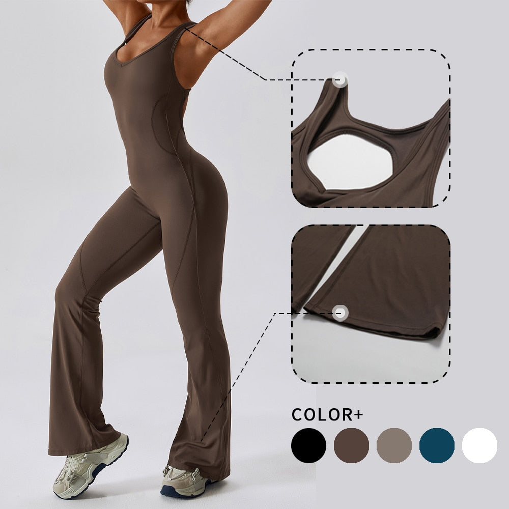 Jumpsuit Tights Push-up Fitness Suit