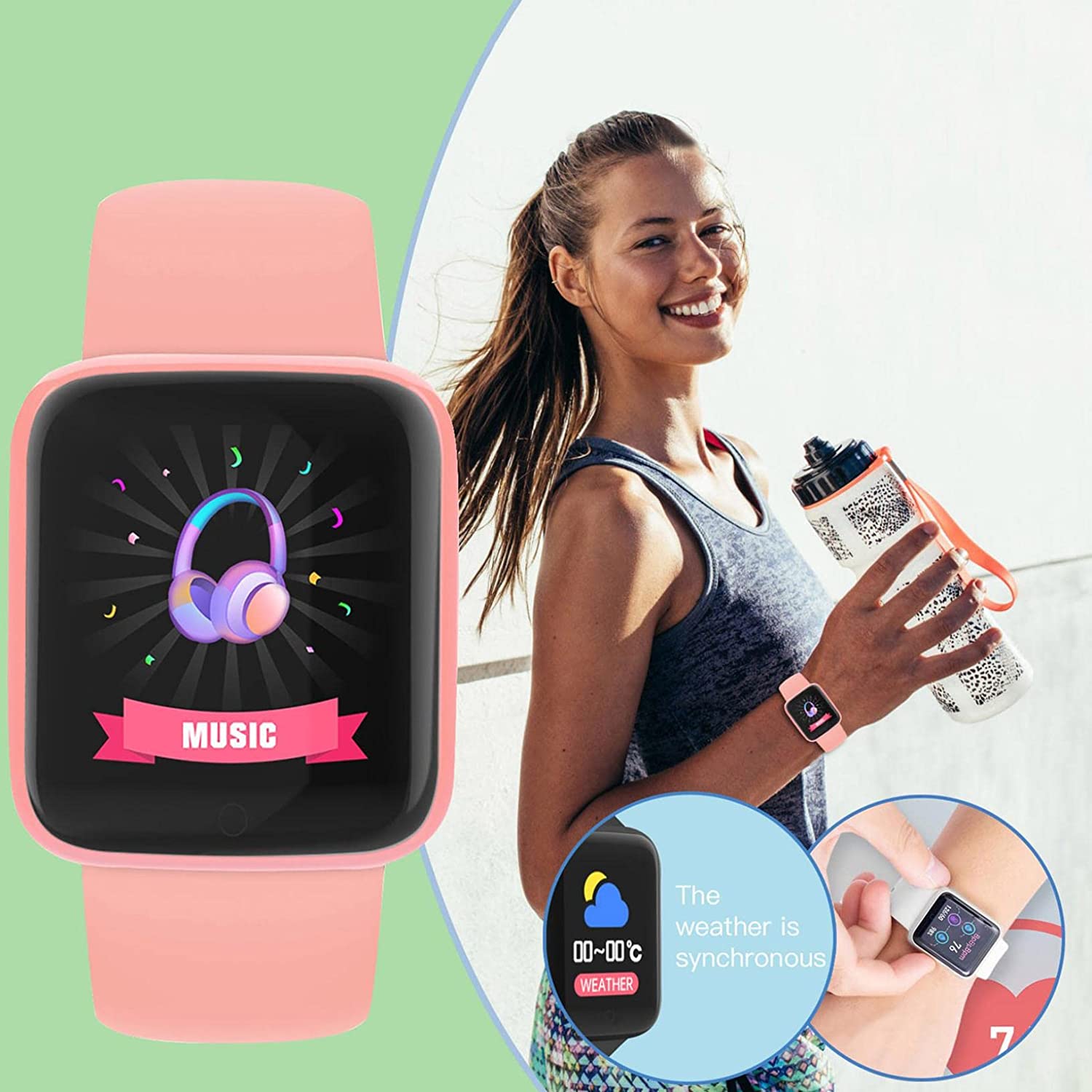 Multifunctional Smart Bluetooth Smartwatch