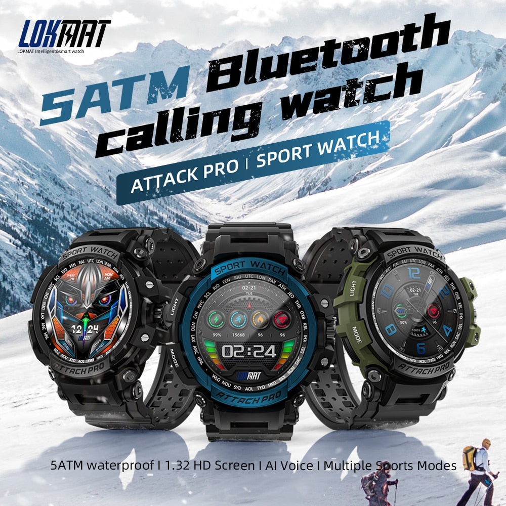 Sport Smart Watch Fitness Tracker Waterproof