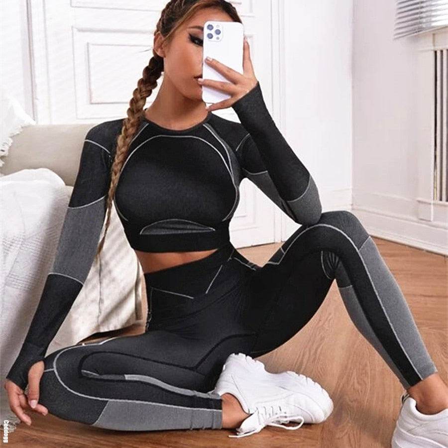 Women Seamless Yoga Fitness Sportswear